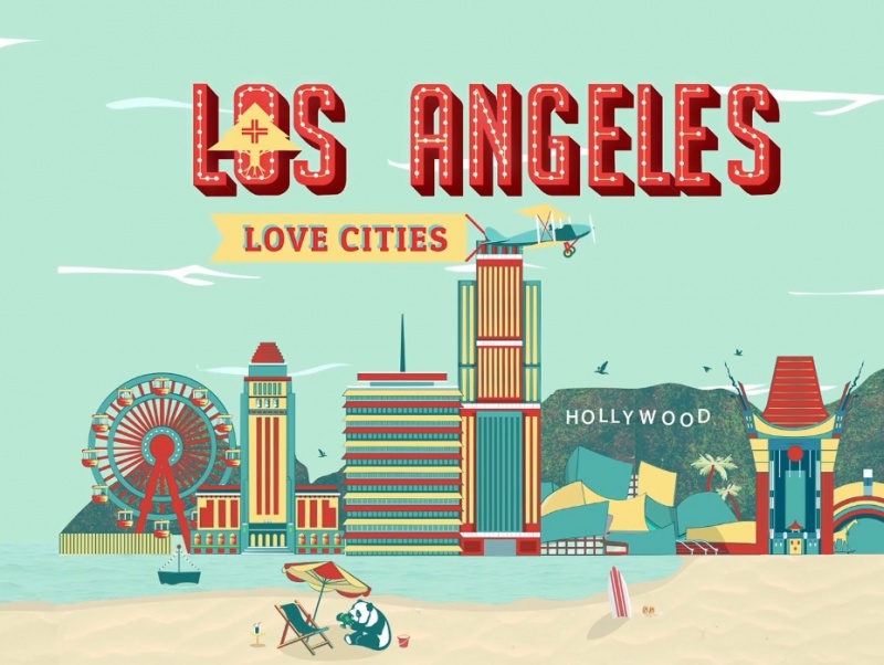 LRG LOVE CITIES LOS ANGELES