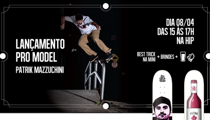 LANAMENTO PRO MODEL PATRIK MAZZUCHINI