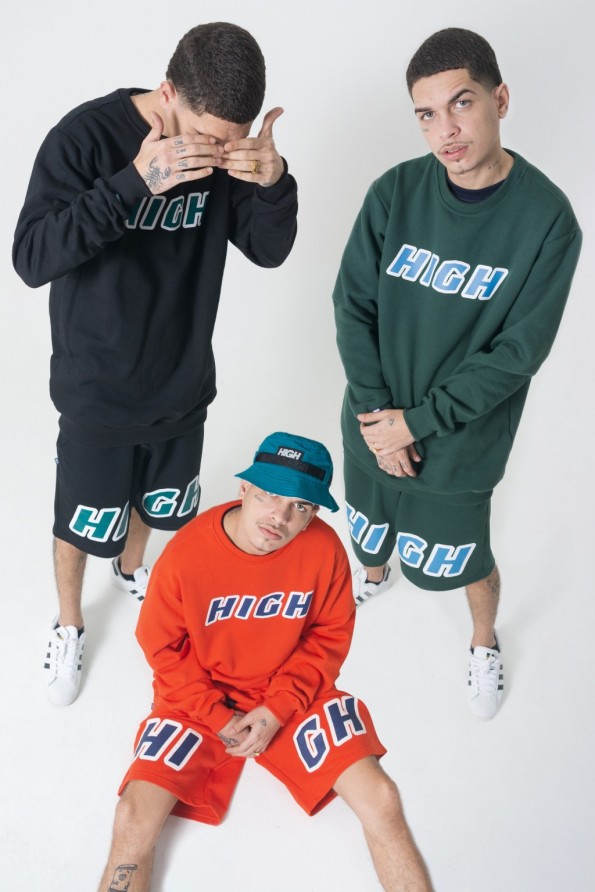 Moletom high sale laranja