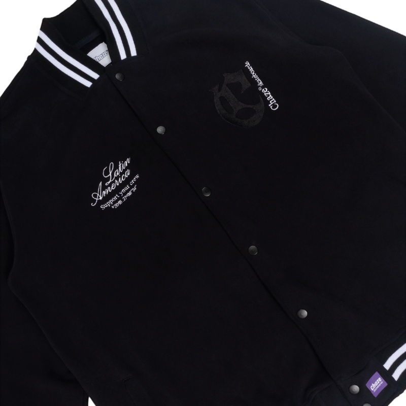 Jaqueta Chaze Crew Bomber Preto