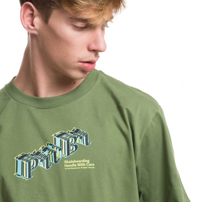 Camiseta Prive Br Camadas Verde