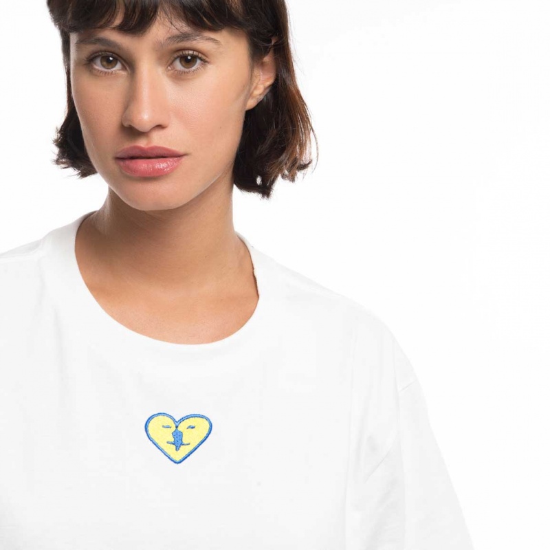 Camiseta Prive Love Drop Branco