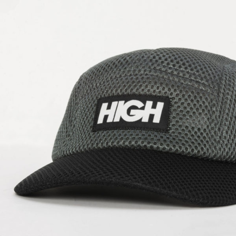 BONE HIGH 5 PANEL SPACE MESH PRETO