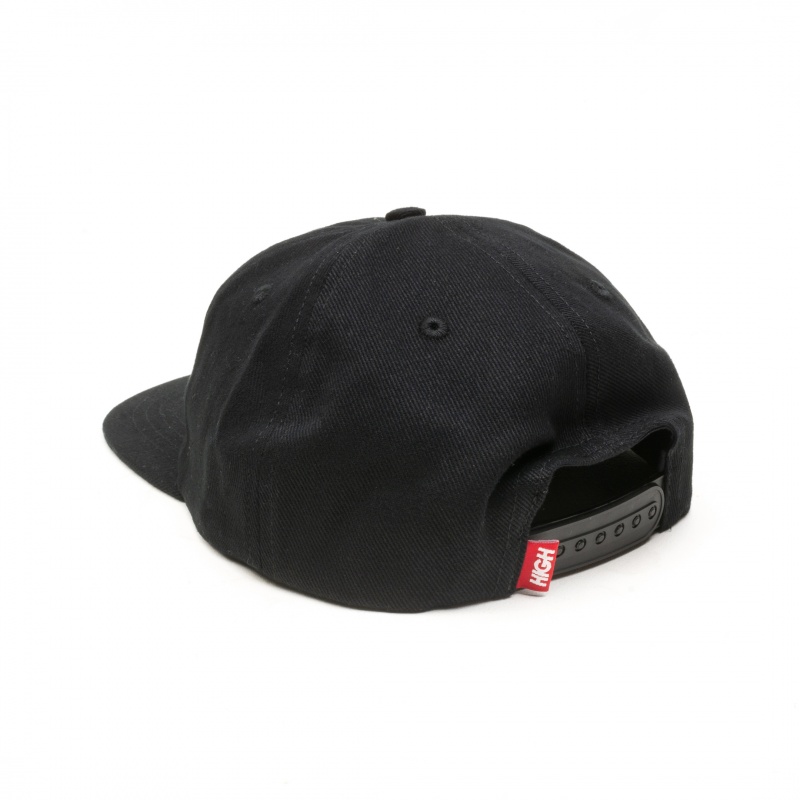 Bon High 6 Panel Burning Preto