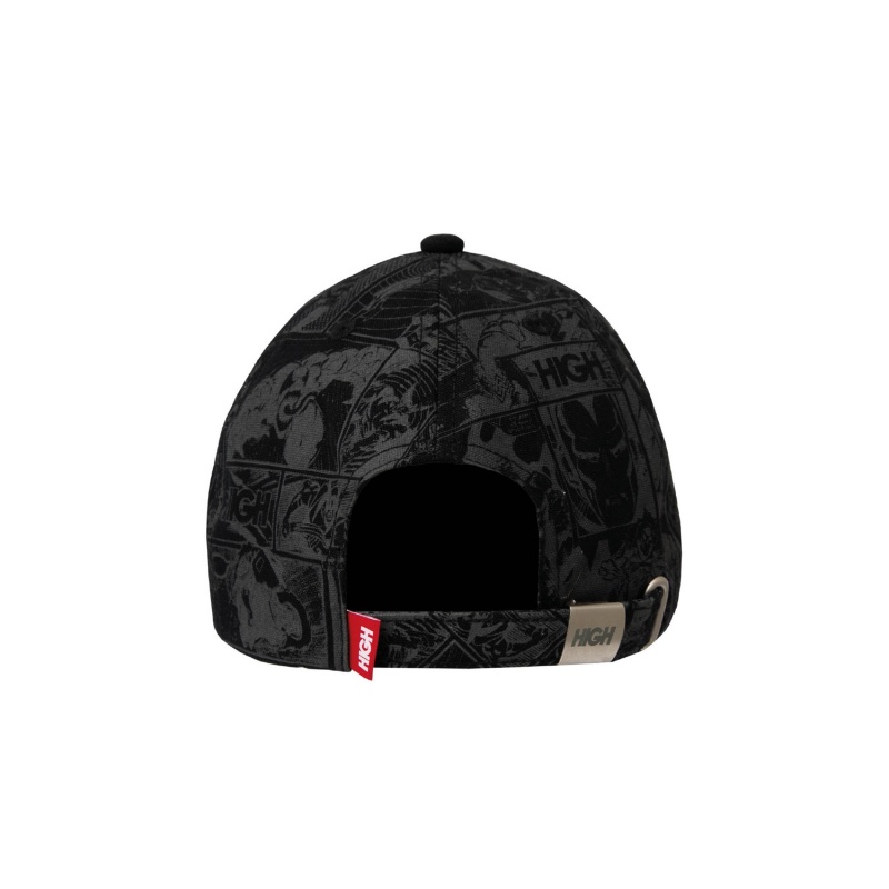 Bon High 6 Panel HQ Preto