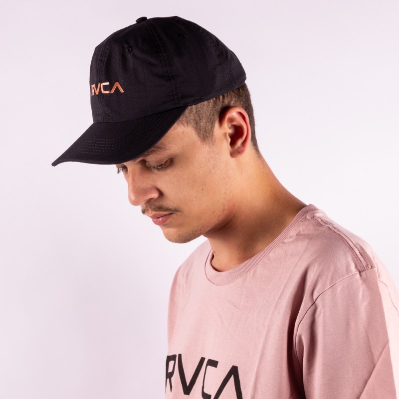 Bon RVCA StrapBack Preto