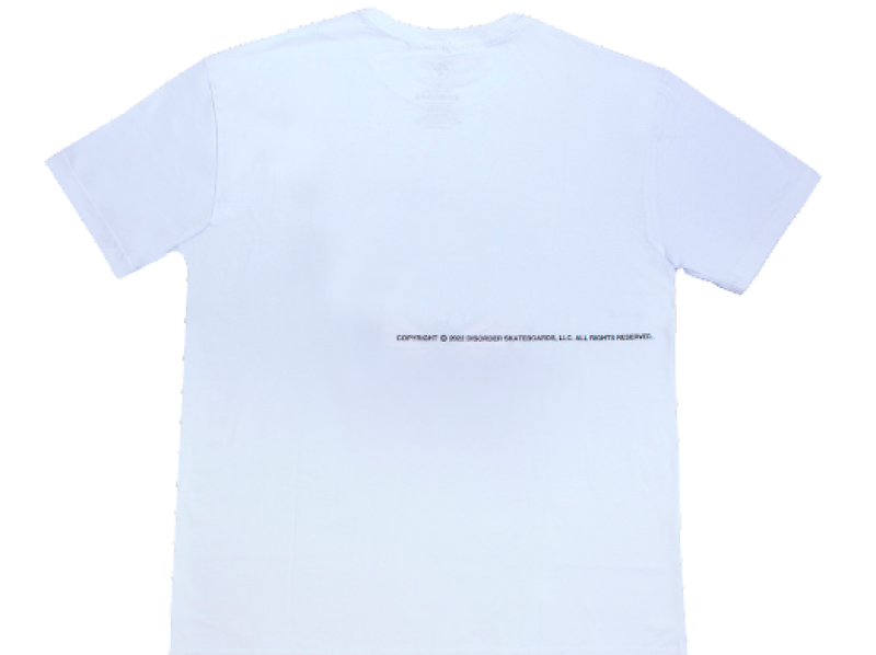 Camiseta Disorder Butterfly Branco