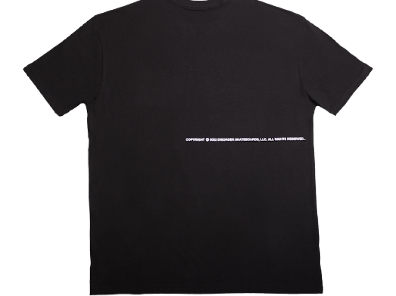 Camiseta Disorder Beauty In Chaos Preto