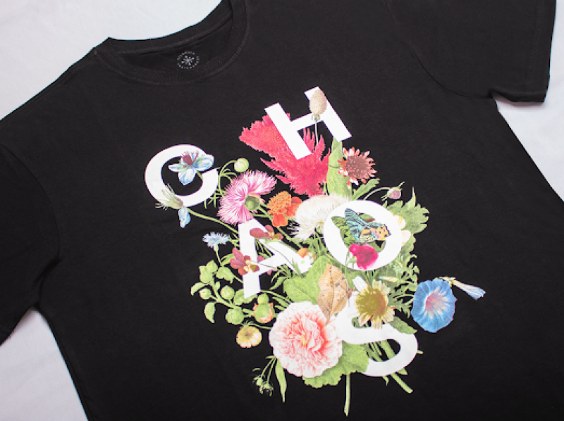 Camiseta Disorder Beauty In Chaos Preto