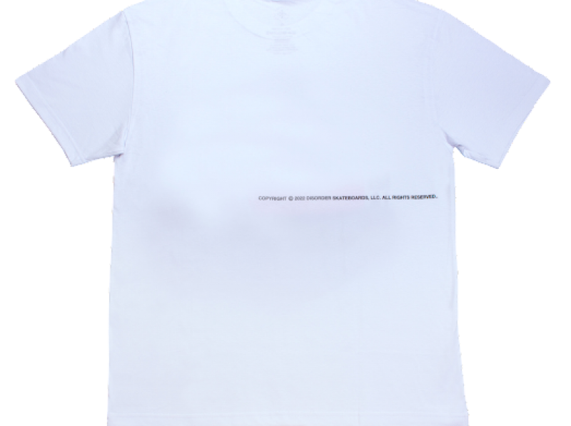 Camiseta Disorder Blurry Vision Branco
