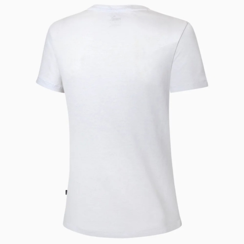 Baby Look Puma Small Logo Branco