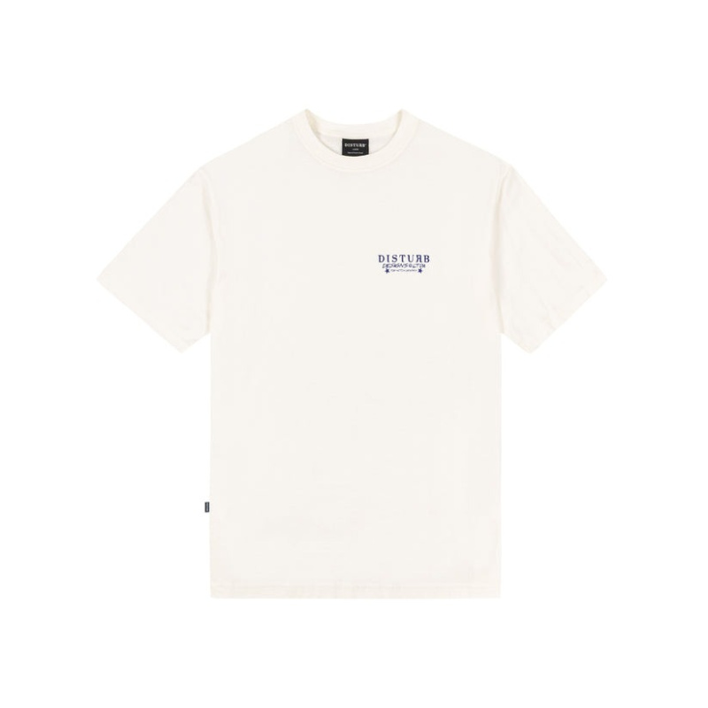 Camiseta Disturb Ball Pen Bege