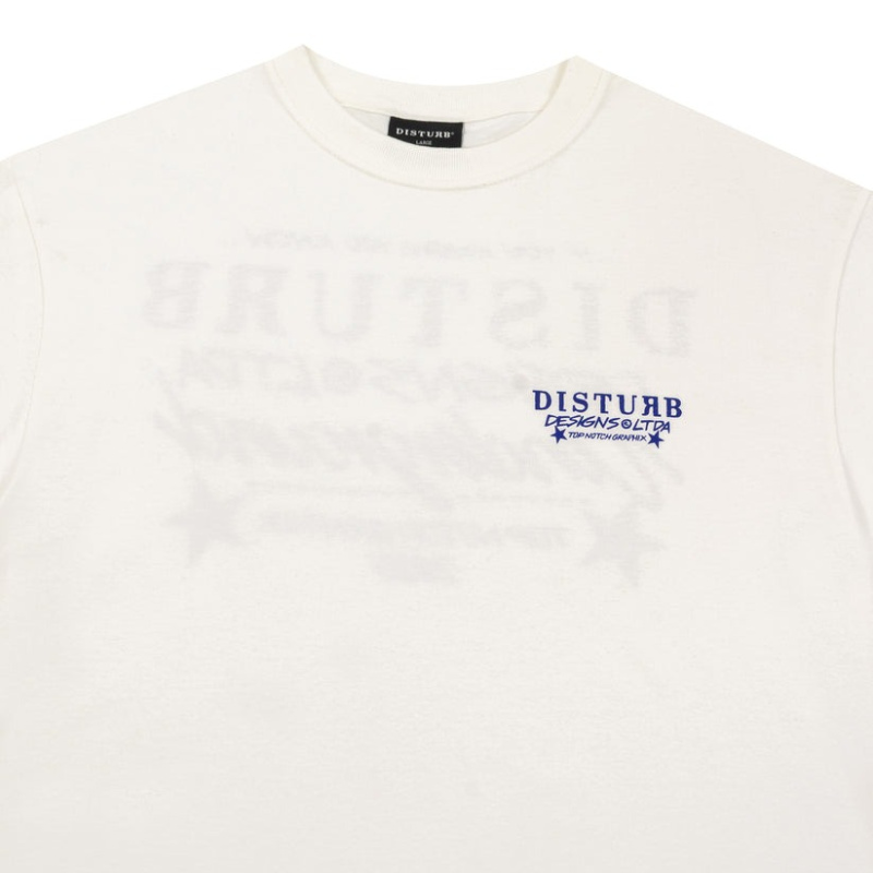 Camiseta Disturb Ball Pen Bege