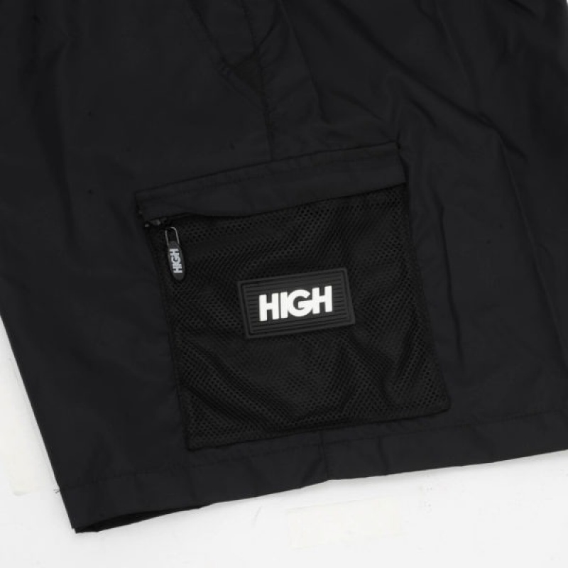 Bermuda High Strapped Cargo Preto