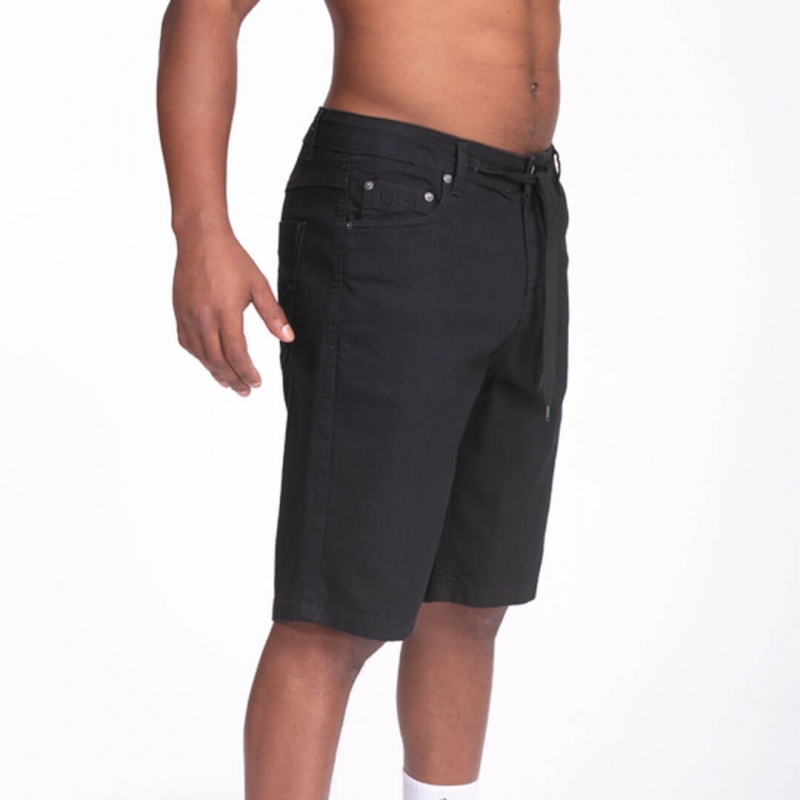 Bermuda LRG Jeans Preto