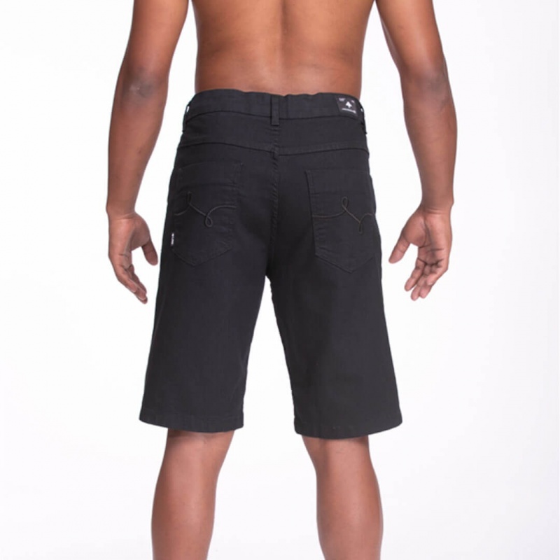 Bermuda LRG Jeans Preto