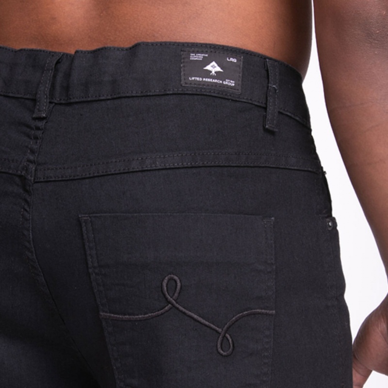 Bermuda LRG Jeans Preto