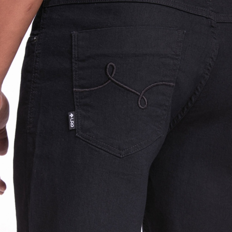 Bermuda LRG Jeans Preto