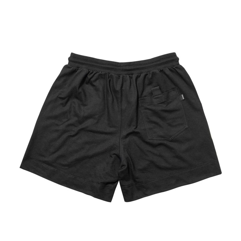 Bermuda Orange Moletinho Preto