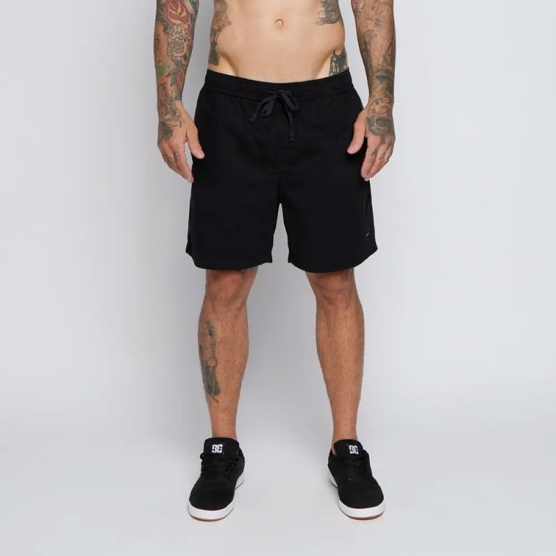 Bermuda RVCA Escape Elastic Preto