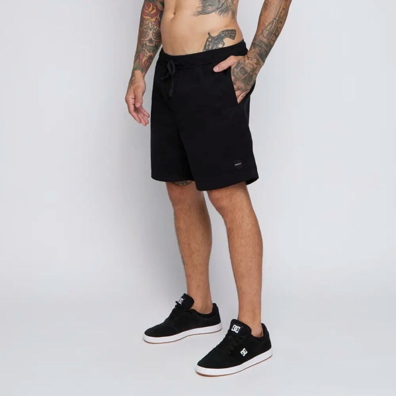 Bermuda RVCA Escape Elastic Preto