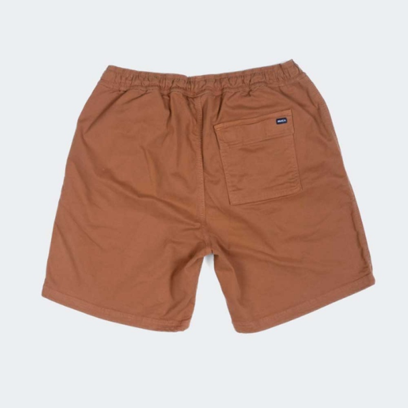 Bermuda RVCA Escape Solid Marrom