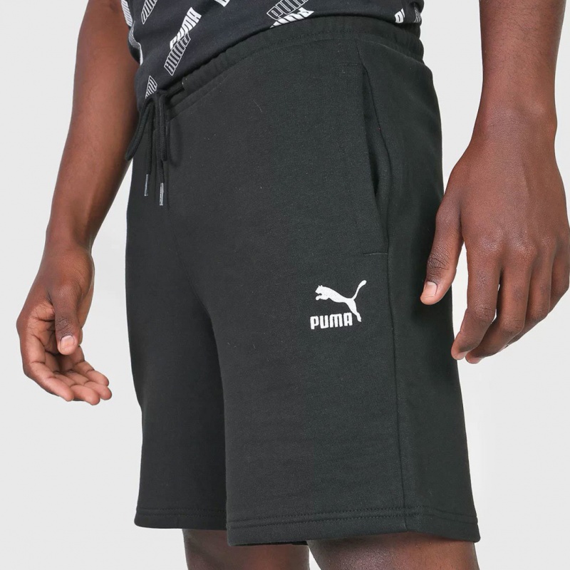 Bermuda Puma Classic Logo Preto