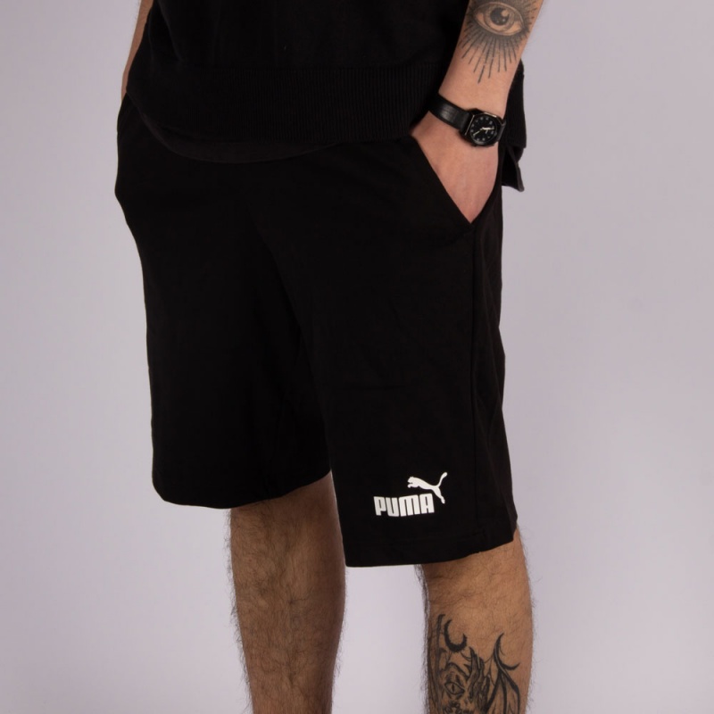 Bermuda Puma Essentials Jersey Preto