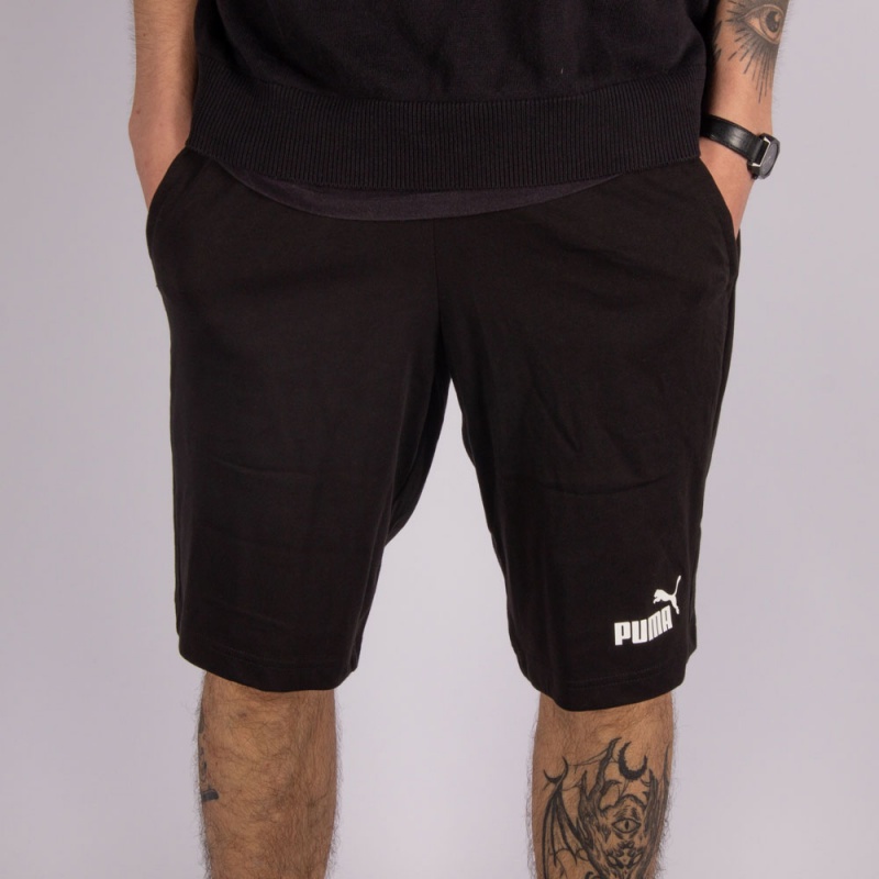 Bermuda Puma Essentials Jersey Preto