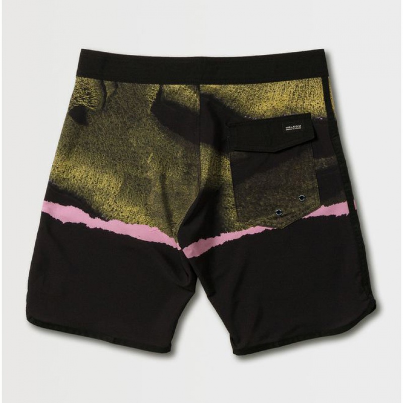 Bermuda Volcom Coral Morph Preto