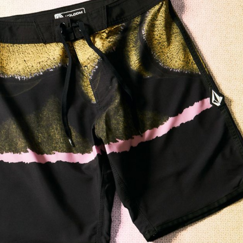 Bermuda Volcom Coral Morph Preto