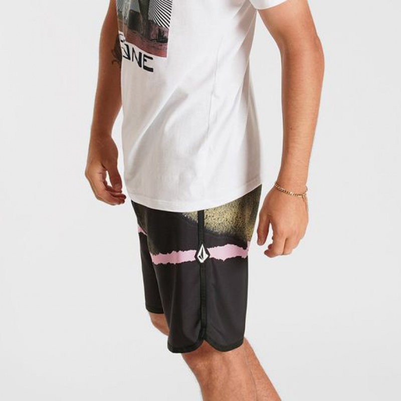 Bermuda Volcom Coral Morph Preto