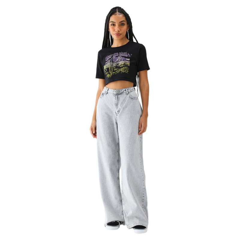 Blusa Vans Desert Storm Cropped Preto