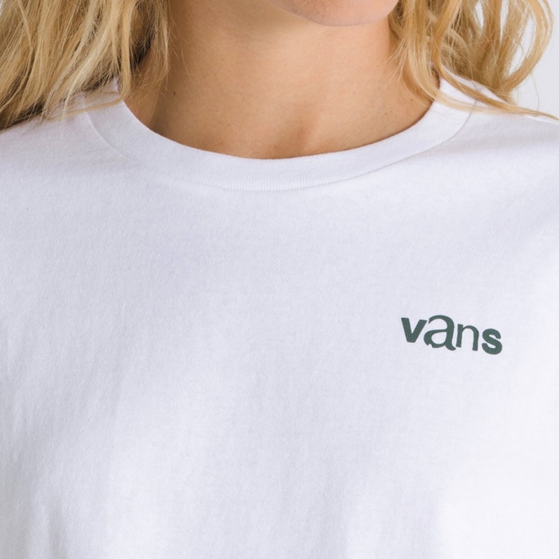 Blusa Vans Preference Relaxed Crop Branco