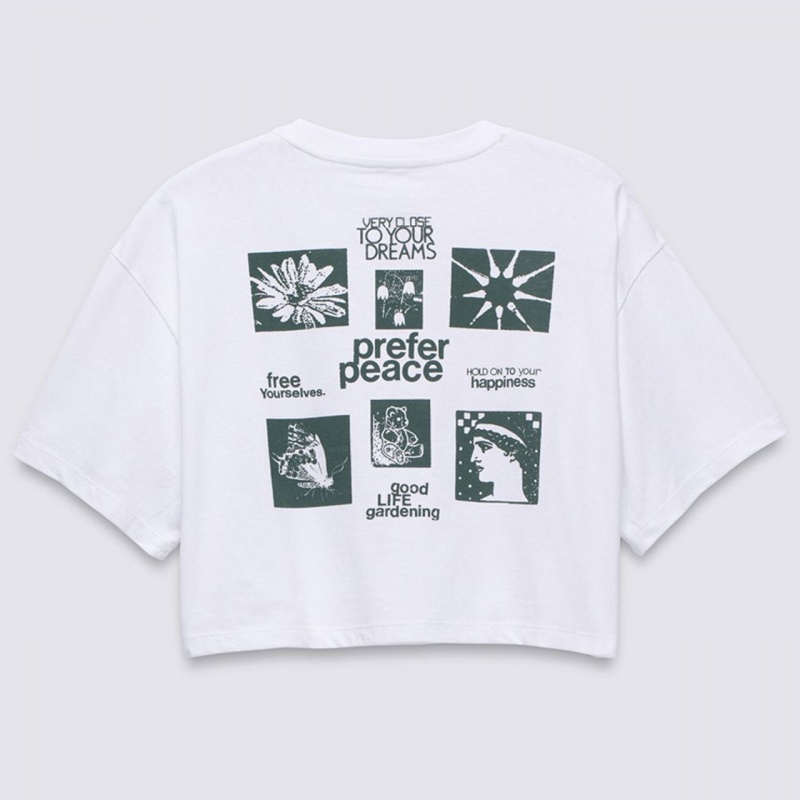 Blusa Vans Preference Relaxed Crop Branco