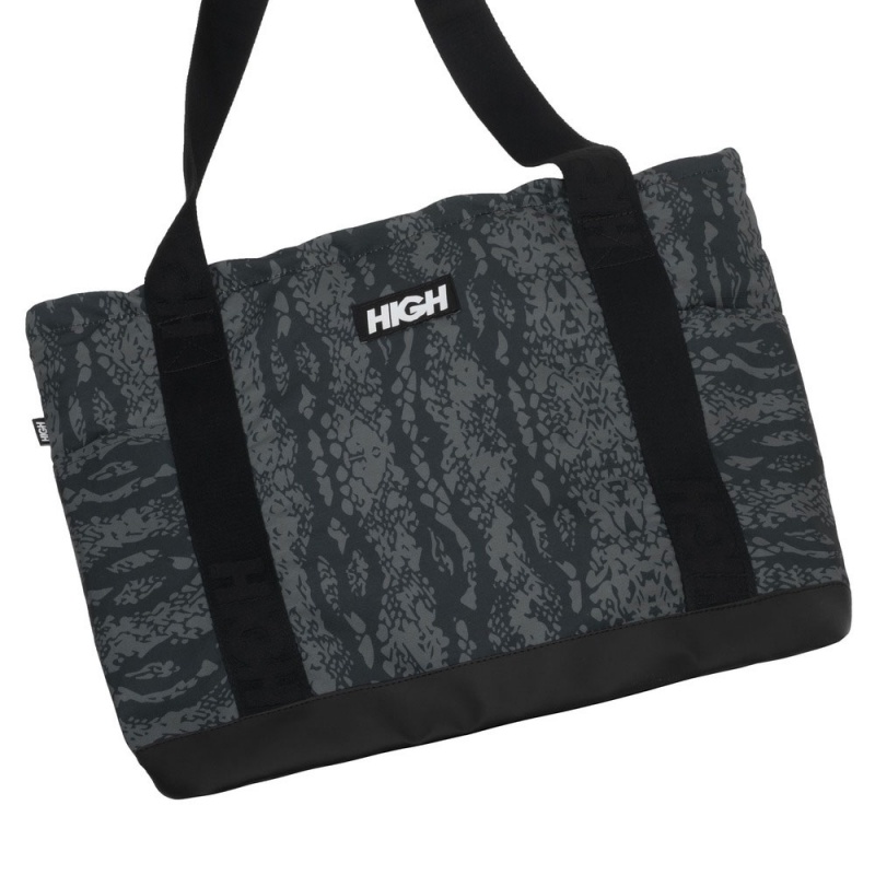 Bolsa High Cargo Tote Serpent Preto