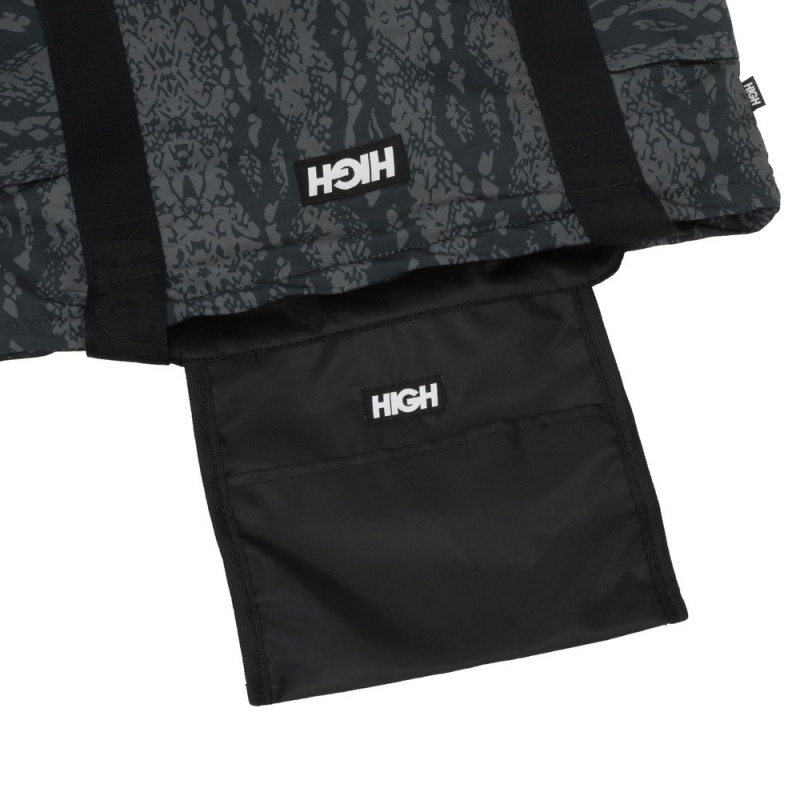 Bolsa High Cargo Tote Serpent Preto