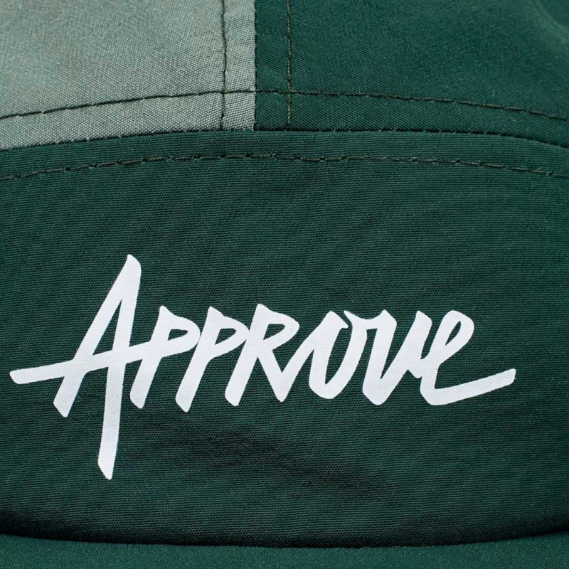 Bon Approve 5 Panel Vibrant Lines Verde