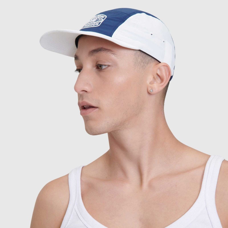 Bon Baw Five Panel Geometric Logo Branco