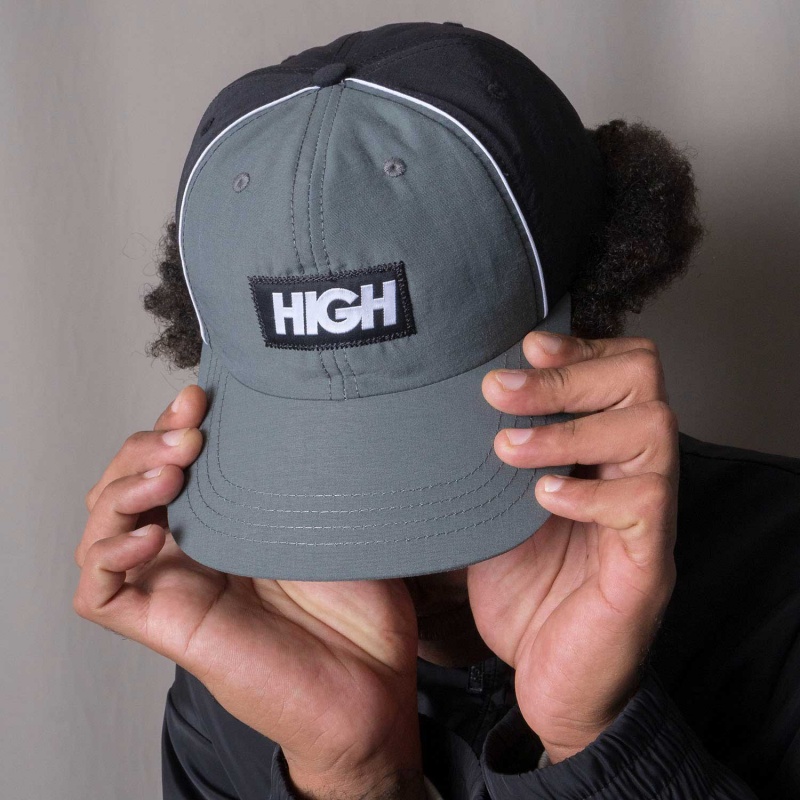 Bon High 6 Panel Duo Preto