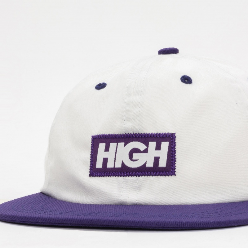 Bon High Logo 6 Panel Branco