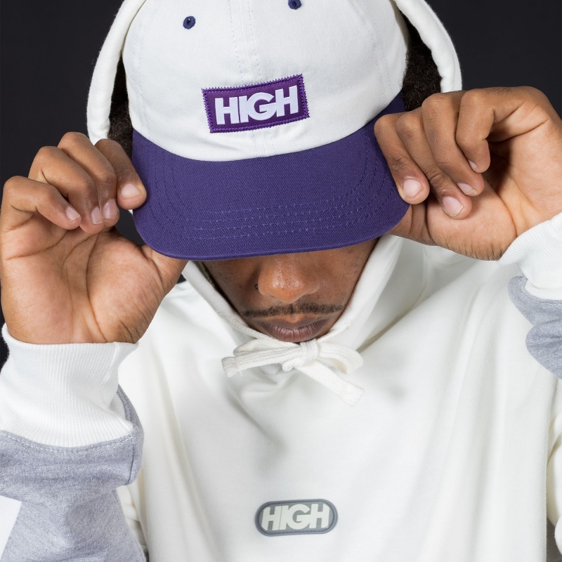 Bon High Logo 6 Panel Branco