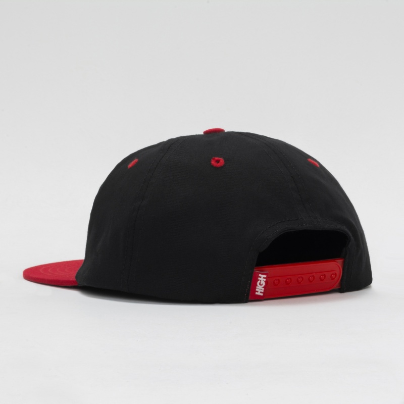 Bon High Logo 6 Panel Preto