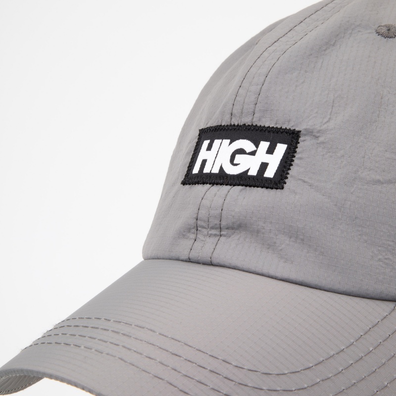 Bon High Ripstop Polo Hat Cinza
