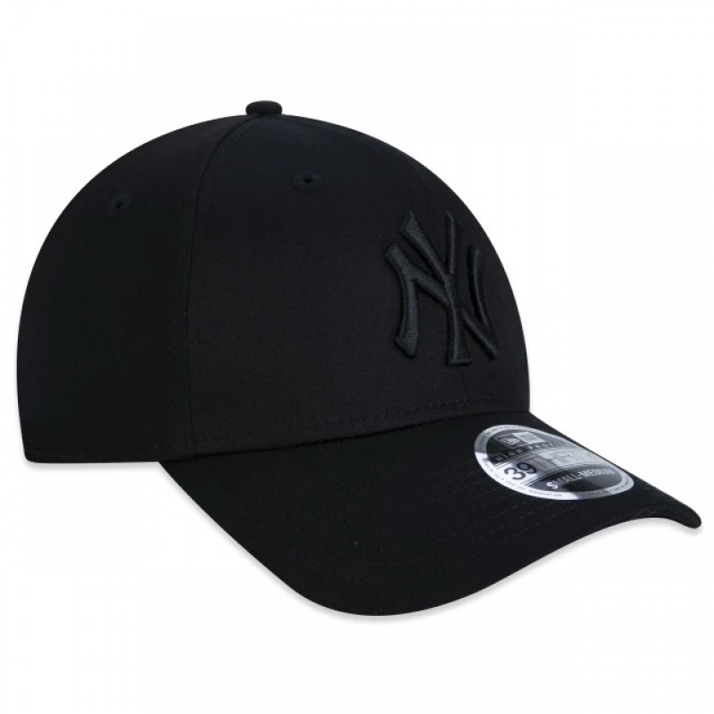 Bon New Era Hc 3930 Mlb Neyyan Bob Preto