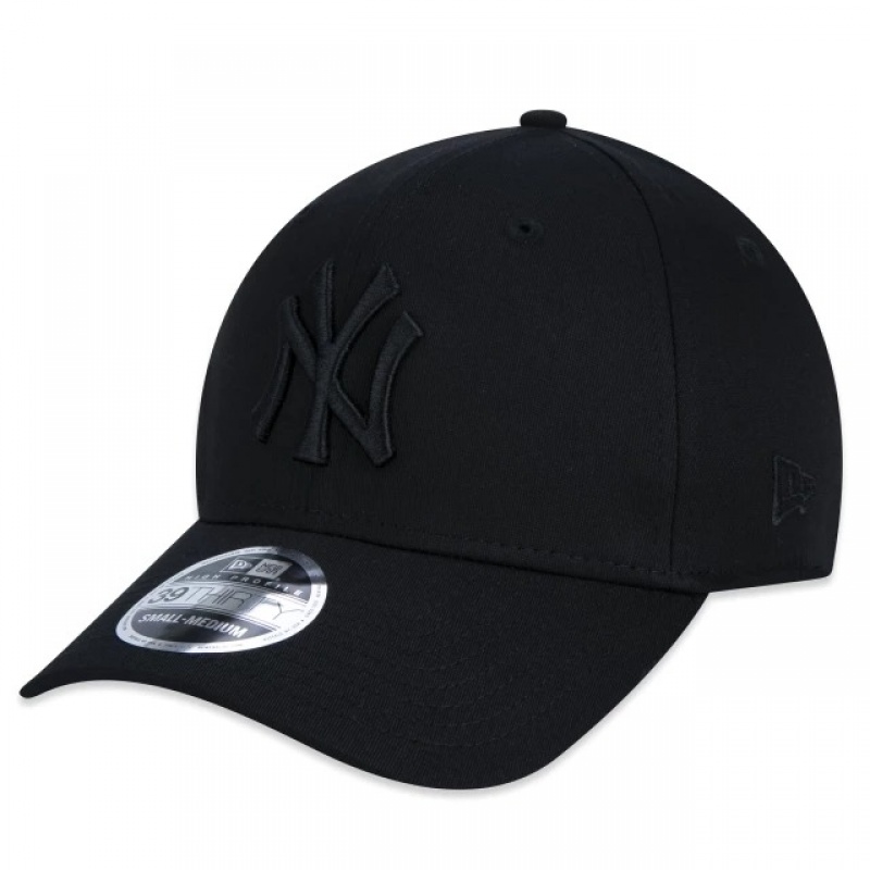 Bon New Era Hc 3930 Mlb Neyyan Bob Preto