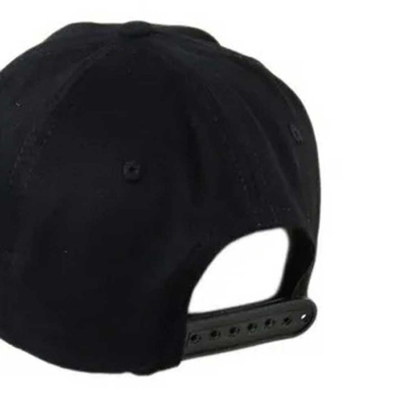 Bon Thrasher Snapback Logo Patch Preto