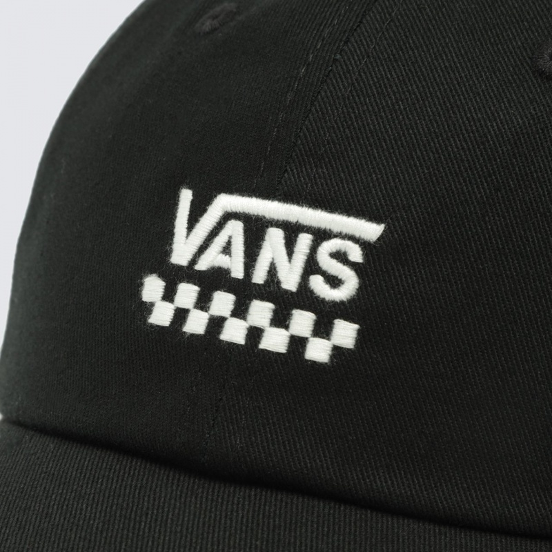 Bon Vans Court Side Curved Bill Jockey Preto