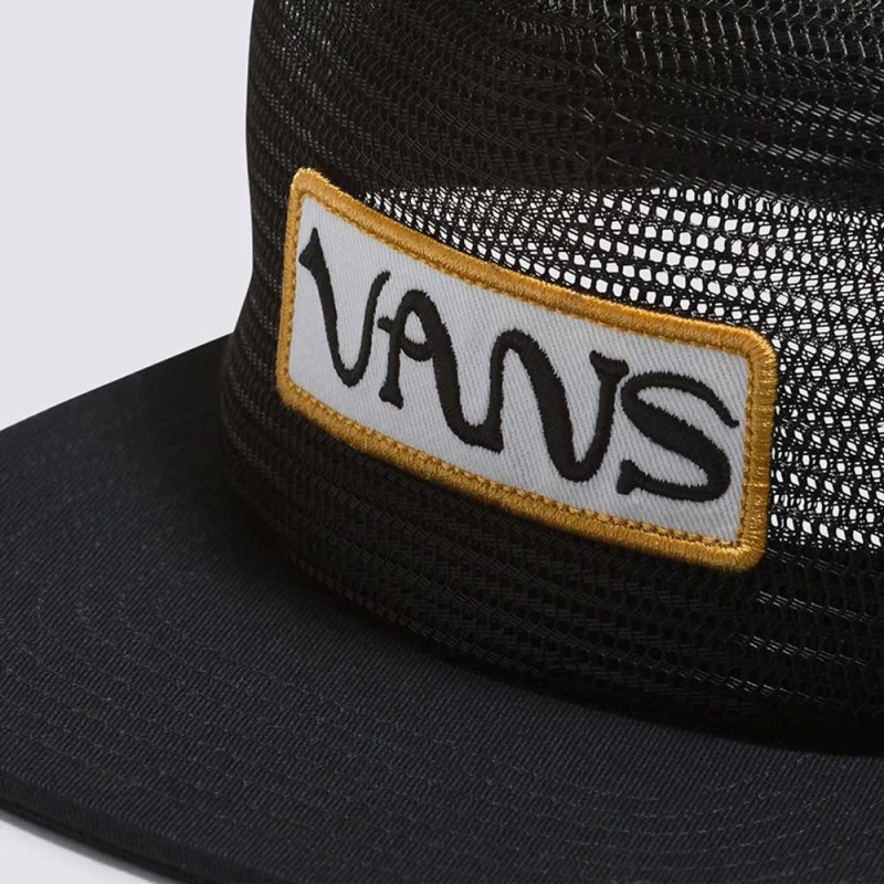 Bon Vans Dakota Roche Mesh Trucker Preto