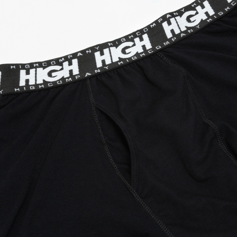 Cueca High Boxer Preto